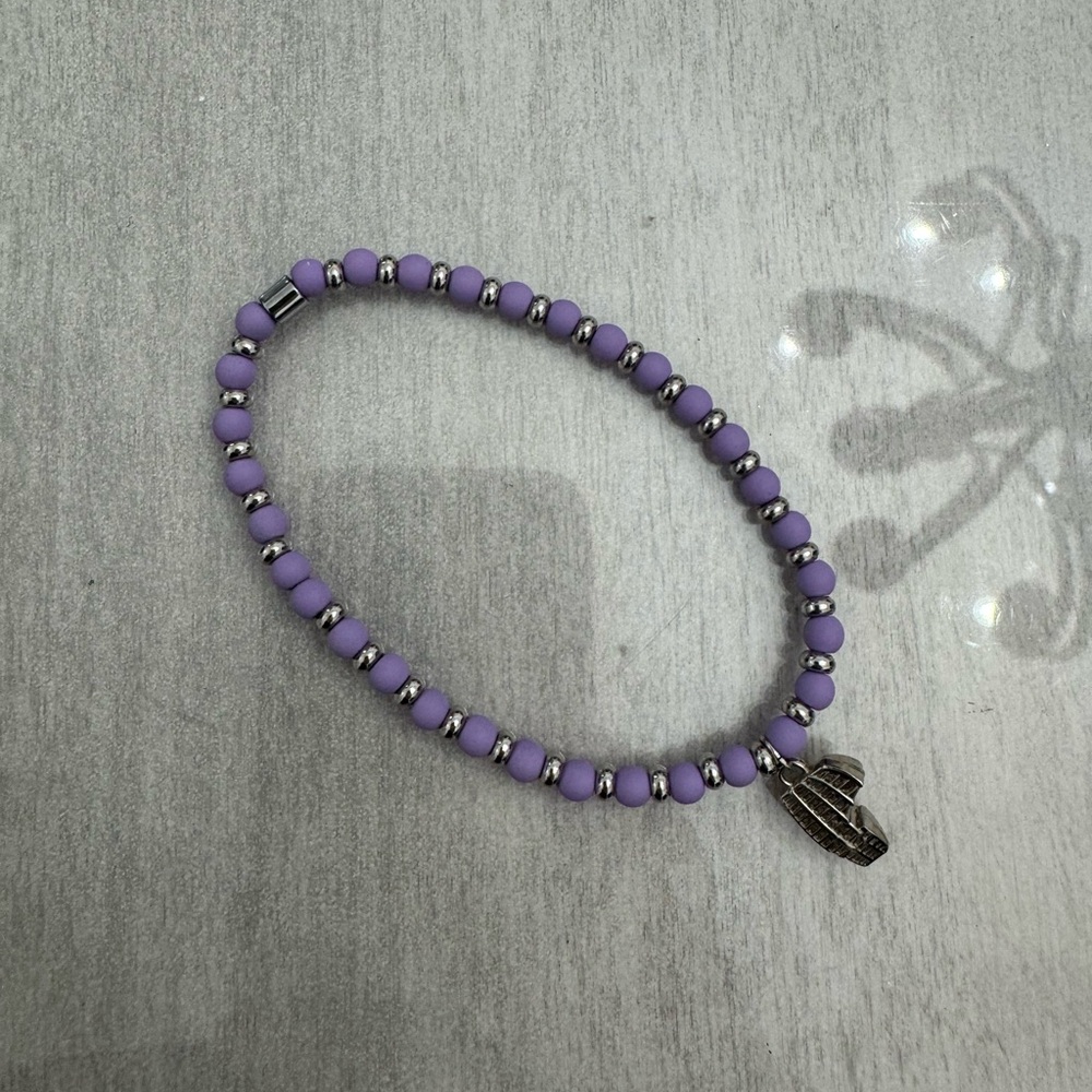 NWOT Rome Italy Colosseum Stretch Charm Bracelet